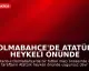Dolmabahçe'de Atatürk Heykeli Önünde Skandal Hareket