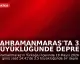 Kahramanmaraş'ta 3.5 büyüklüğünde deprem kaydedildi