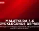 Malatya'da 5,6 Büyüklüğünde Deprem: İlk Belirlemelere Göre Can Kaybı ve Yıkım Yok