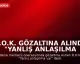 R.O.K. Gözaltına Alındı: "Yanlış Anlaşılma Var"