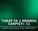Tokat'ta 2 minibüs çarpıştı: 11 yaralı