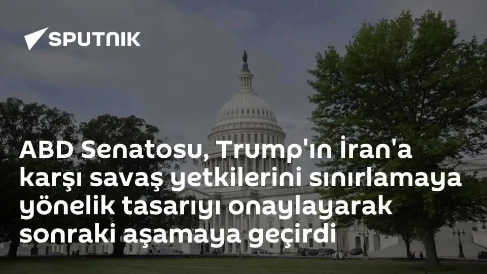 ABD Senatosu'ndan Trump'ın Savaş Yetkilerine Sınırlama: Tasarı Bir Adım İleri