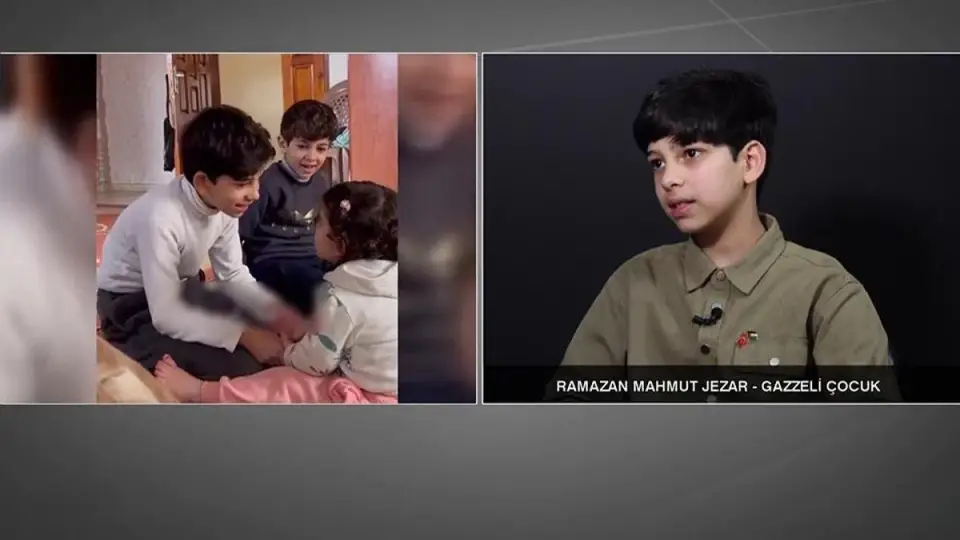 Gazze'den CNN Türk'e Konuşan Çocuk: "İki Arkadaşımı Gözümün Önünde Aynı Kefene Sardılar"