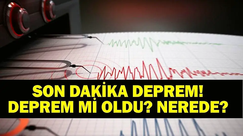17 Mayıs 2026 Pazar Günü Sivas'ta Deprem Meydana Geldi
