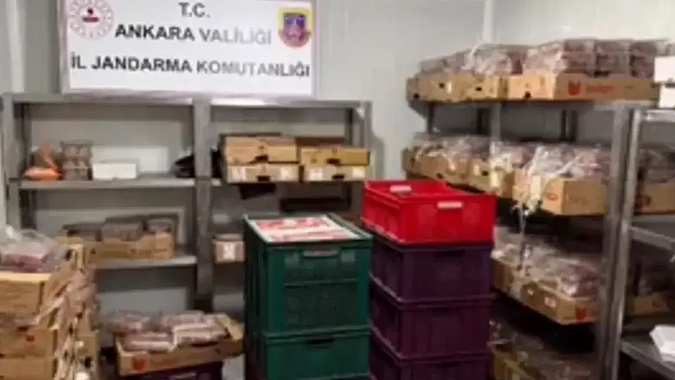Ankara'da 40 Ton Kaçak Et Ele Geçirildi