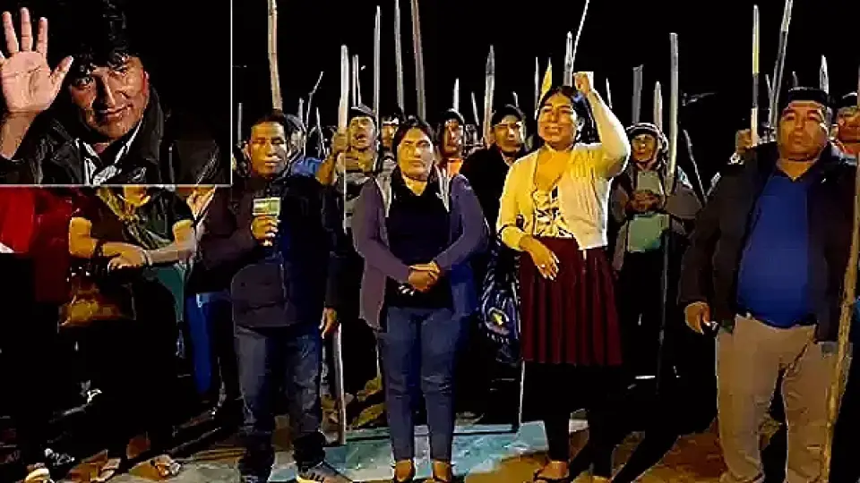 Bolivya'da Evo Morales'in Kaçırılacağına Dair Söylentiler Halkı Ayağa Kaldırdı