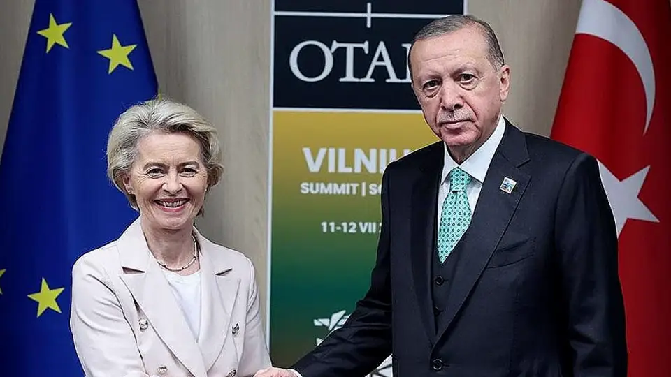 Cumhurbaşkanı Erdoğan ve Ursula von der Leyen Telefonda Görüştü