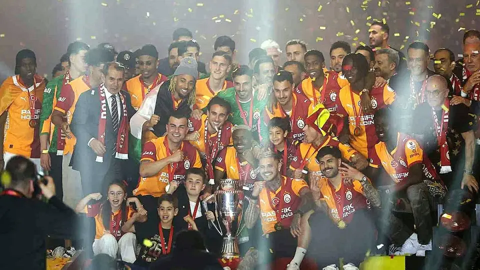 Galatasaray, Trendyol Süper Lig'de 26. Şampiyonluğunu Kutladı