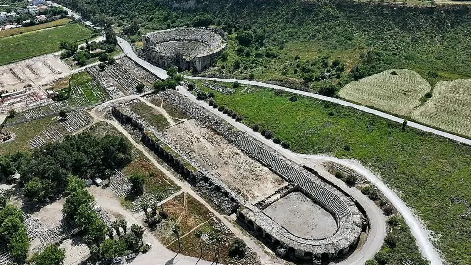 Perge Antik Kenti'nde Roma Dönemi İnfaz Mekanizması Keşfedildi