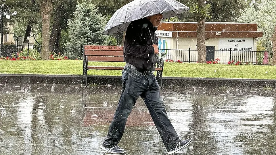 Trakya'da Sağanak Yağış Hayatı Olumsuz Etkiliyor