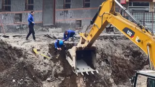 Erzurum'da İnşaat Kazısında Doğal Gaz Borusu Patladı: Sızıntı Giderildi