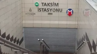 İstanbul Valiliği'nden M2 Taksim İstasyonu Kapatma Kararı