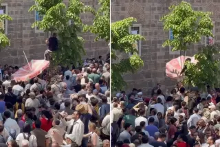 Mesir Macunu Festivalinde Vatandaşın İlginç Yöntemi Dikkat Çekti