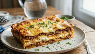 Üç Peynirli Lazanya Tarifi: Klasik İtalyan Lezzetine Farklı Bir Dokunuş