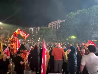 Galatasaray Taraftarları Şampiyonluk Coşkusunu Paylaştı