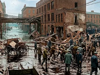1919 Boston Melas Faciası: 21 Kişi Hayatını Kaybetti, 150 Yaralandı