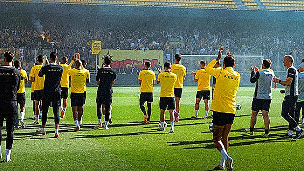 AEK, Yunanistan Süper Ligi'nde Şampiyon Oldu
