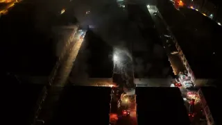 Başakşehir'de 2 Katlı İş Yerinde Yangın: Parfüm Üretim Tesisi Alevlere Teslim Oldu