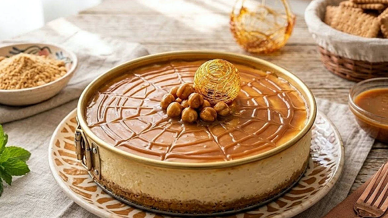 Bir Dilimi Yetmeyen Lezzet: Karamelli Cheesecake Tarifi Paylaşıldı