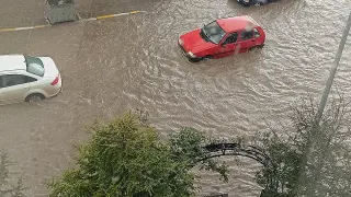 Çankırı'da Sağanak Yağış: Su Baskınları ve Trafik Aksaklıkları Yaşandı