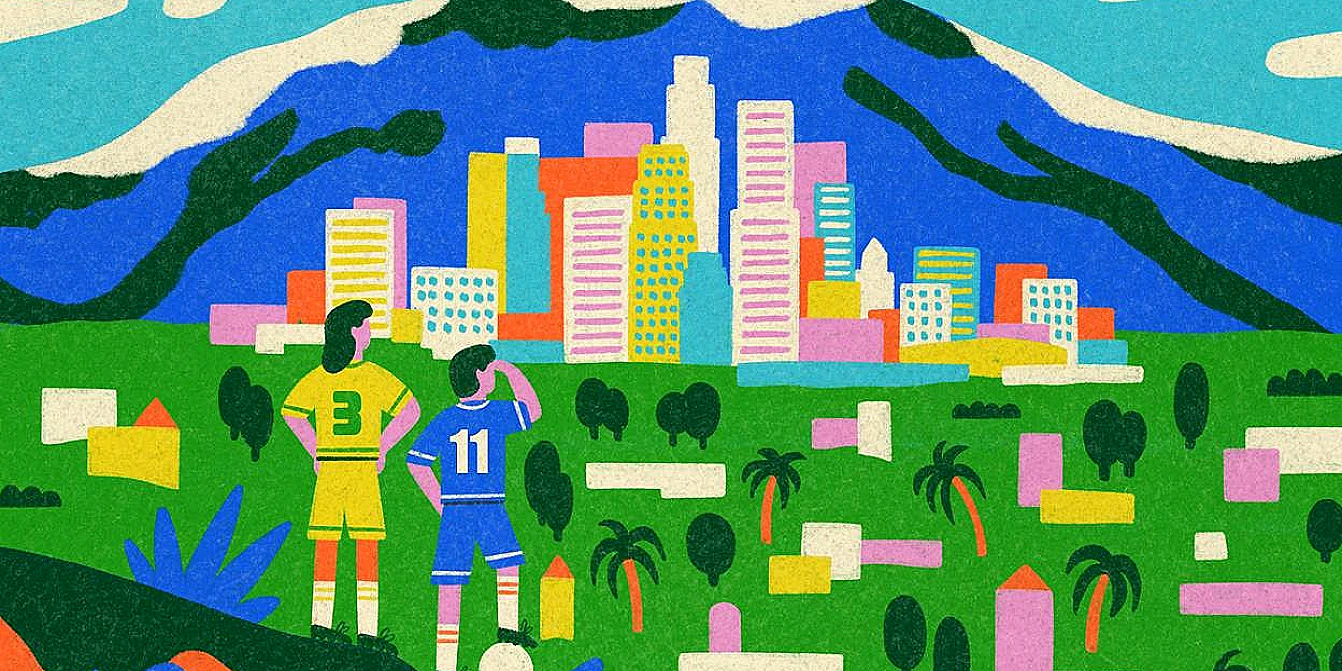 Dünya Kupası'na Los Angeles'ta Yavaş Giriş