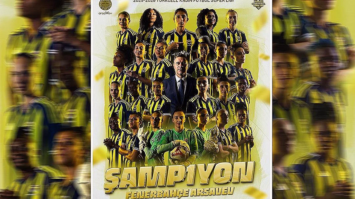 Fenerbahçe ArsaVev, Kadın Futbol Süper Ligi'nde Şampiyon Oldu