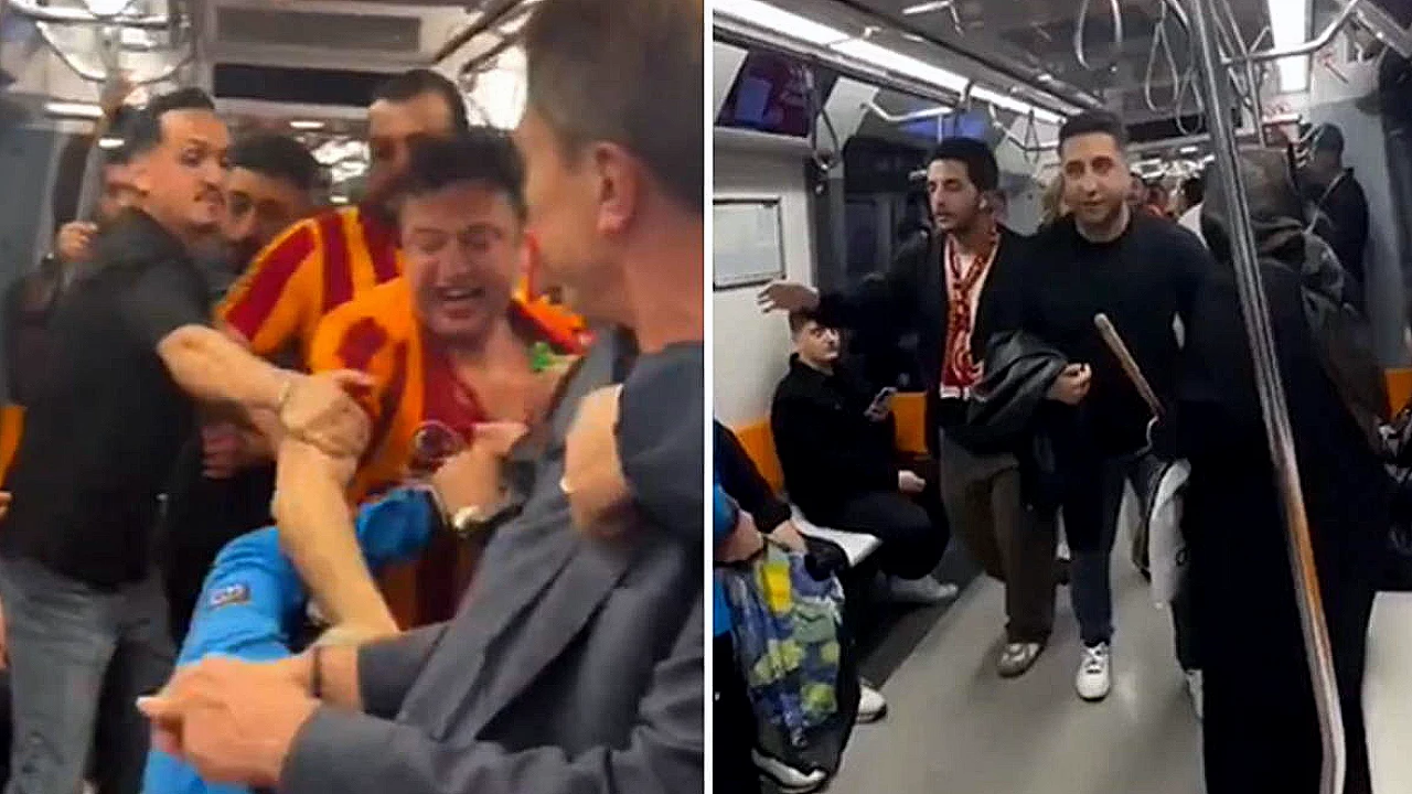 İstanbul Metrosunda Şampiyonluk Kutlaması Gerginliği: Oklava Müdahalesi