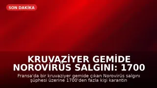 Kruvaziyer Gemide Norovirüs Salgını: 1700 Kişi Karantinada