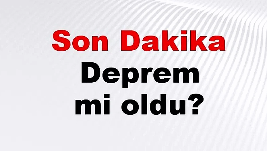 Muğla'da Deprem: Datça'da 3.6 Büyüklüğünde Sarsıntı