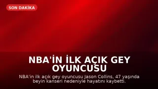 NBA'in İlk Açık Gey Oyuncusu Jason Collins 47 Yaşında Hayatını Kaybetti