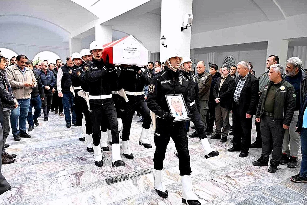 Rahatsızlığı Nedeniyle Vefat Eden Polis Memuru S.Ö. Son Yolculuğuna Uğurlandı