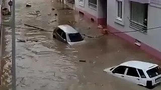 Samsun'da Sağanak Sele Dönüştü: Ev ve İş Yerleri Sular Altında Kaldı