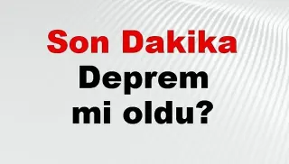 Son Dakika: Türkiye Genelinde Deprem Hareketliliği AFAD Son Depremler Listesi