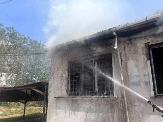 Tekirdağ'da Ev Sahibi Eşiyle Tartıştıktan Sonra Evini Ateşe Verdi